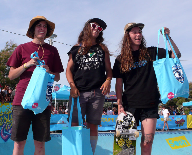 2015 Marseille Ladies Podium