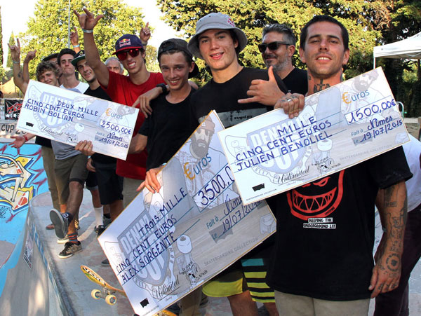 Bowl Podium DenimCup 2015 Front